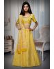 Yellow Colour Jalpari Silk Lehenga