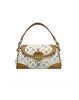 Louis Vuitton Beverly MM M40203 Blanc Monogram Multicolor FL2068 Handbag