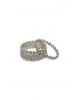 Designer Circular Halo Stone Bangle