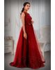 Maroon Hand embellished lehenga