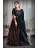 Dark Green And Maroon  Lehenga Inexquisite Stone Work And Threadwork With Matching Dupatta