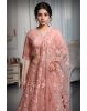 Light Pink Colour Heavy Threadwork Detailing In Floral Motif  Along With Detailed Dupatta And Blouse