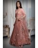 Light Pink Colour Heavy Threadwork Detailing In Floral Motif  Along With Detailed Dupatta And Blouse