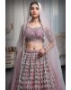 Multicoloured Heavy Handworked Lehenga With a Lot Of Colour Detailing And Stone Work With Stone Worked Dupatta In Same Colour Coordination