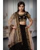 Deep Maroon Heavy Bridal Lehenga, With Blush Pink Dupatta