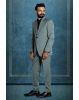 2 Pc Moss Green Terry Rayon Suit in 2 Pc Suit