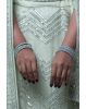 Silver American diamond bangles