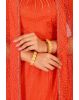 Met gold polish bangles