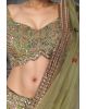 Heavy Mirror Worked Multicolour Lehenga With Maximalist Detailed Blouse