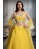 Yellow Haldi Lehenga Enriched With Beautiful Stonework With High Details On Blouse And Minimal But Uniform Detailing On Skirt