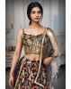 Multicolour Beads Worked Minimal Bridal Lehenga