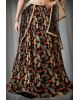 Multicolour Beads Worked Minimal Bridal Lehenga