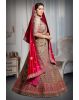 Chikku colour multicolour  heavy embroidery and sequins work lehenga