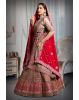 Chikku colour multicolour  heavy embroidery and sequins work lehenga