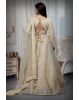 Pearl White Heavy Bridal Lehenga With Stone Work And Pearl Detaii Embellishment