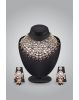Maron Bead Detailed Uncut Kundan Patterned Heavy Bridal Jewellery Set