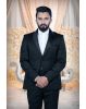 2 Pcs Polyester Viscose In Black 2Pc Suit