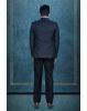 2 Pcs Polyester In Dark Blue 2Pc Suit