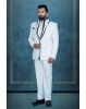 2 Pcs Imported Terry Rayon In White 2Pc Suit