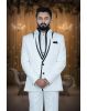2 Pcs Imported Terry Rayon In White 2Pc Suit