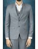 Light Grey Polyster 3Pc Suit