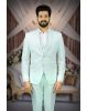 Polyster Powder Blue 3Pc Suit