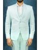 Polyster Powder Blue 3Pc Suit