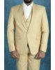 Polyster Sand beige 3Pc Suit