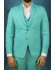 Polyster Turquoise 3Pc Suit