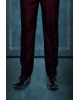 2 Pcs Polyester Viscose In Regal Purple Bandhgala Suit