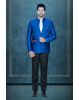 Royal Blue Jodhpuri Using Suiting Material