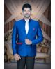 Royal Blue Jodhpuri Using Suiting Material