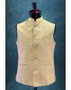 Mandarin Collar In  Gold Bundi