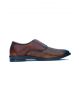 Brown Mens Formal Shoe In Synthetic Leather