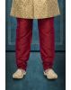 Hand Dubka Embroidered Brocade In Golden Sherwani