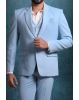 Polyster Aqua Blue Suit