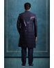 Navy Blue Alluring Jacket Sherwani