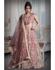 Twilight Mauve Lehenga With Intricate Stone Work And Threadwork Details