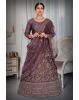 Brownish Purple  Lehenga