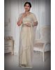 Off White Net  Saree