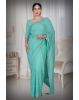 Sea Green  Georgette  Saree