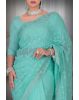 Sea Green  Georgette  Saree