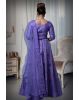Mauve violet  papa don't silk lehenga