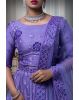 Mauve violet  papa don't silk lehenga