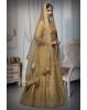 Golden Jarkan Stone Silk Lehenga