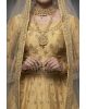 Golden Jarkan Stone Silk Lehenga