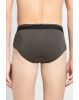 Men's Super Combed Cotton Solid Brief with Ultra soft Waistband - Olive