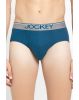 Men's Super Combed Cotton Solid Brief with Ultra soft Waistband - Seaport Teal