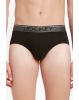 Men's Super Combed Cotton Solid Brief with Ultra soft Waistband - Brown