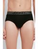 Men's Super Combed Cotton Solid Brief with Ultra soft Waistband - Black